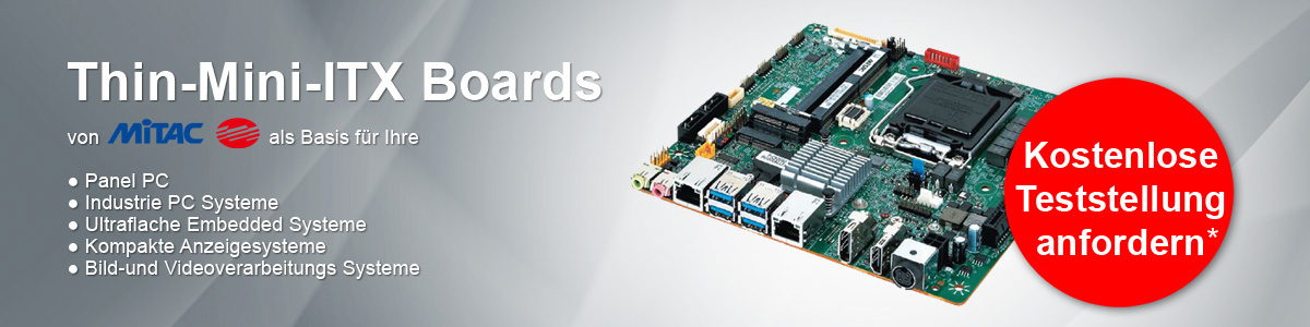 ICP-Deutschland - Thin-Mini-ITX Boards